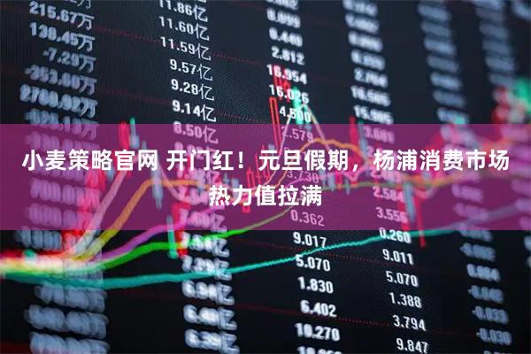 小麦策略官网 开门红！元旦假期，杨浦消费市场热力值拉满